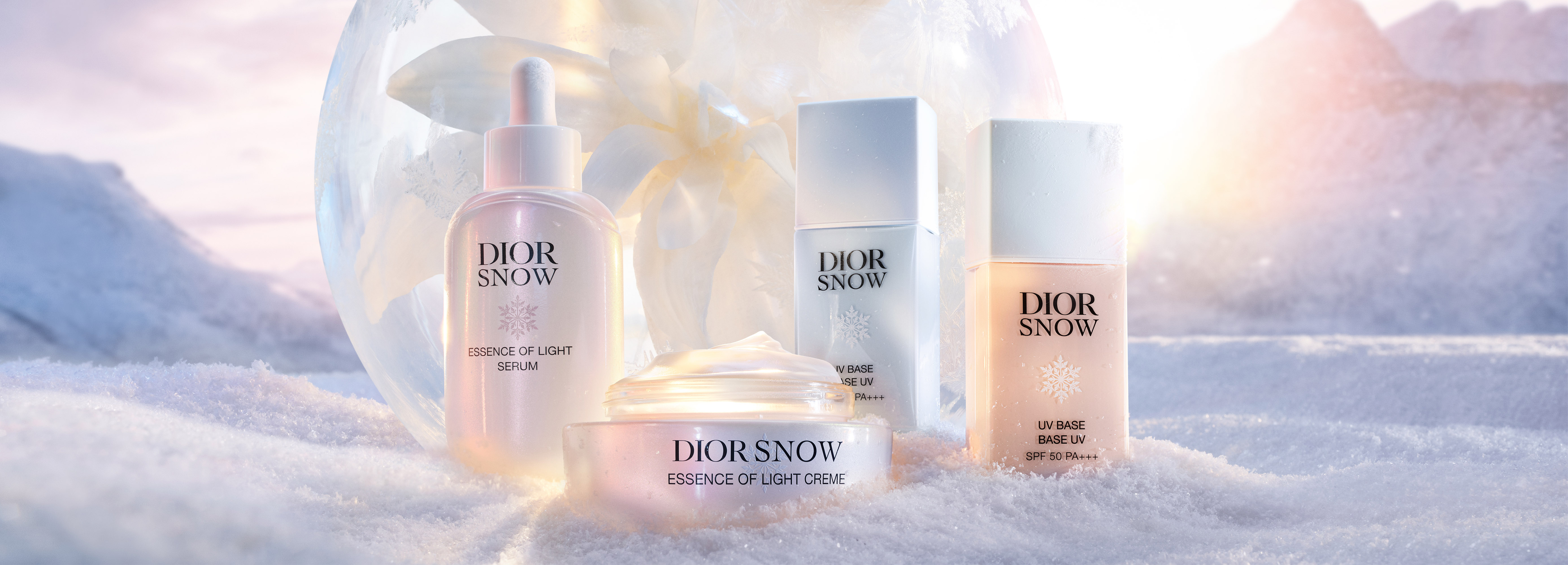 La colección Dior Snow